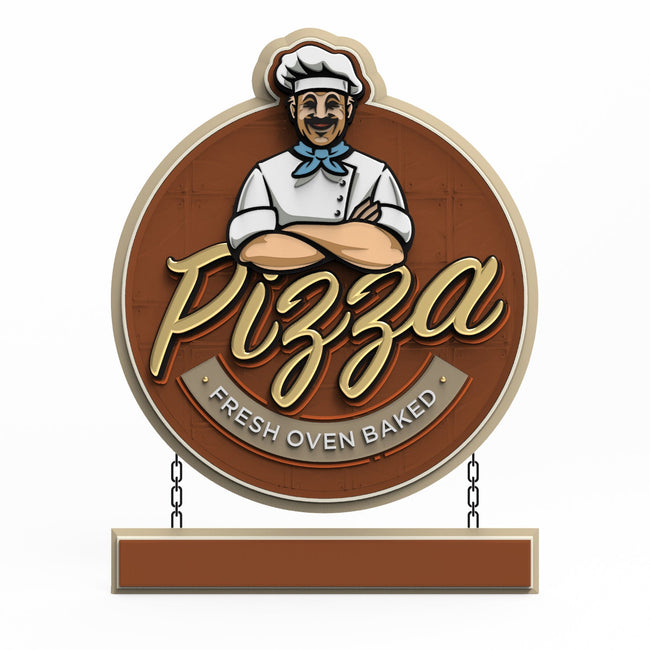 Why Carved Signs Work So Well for Pizzerias